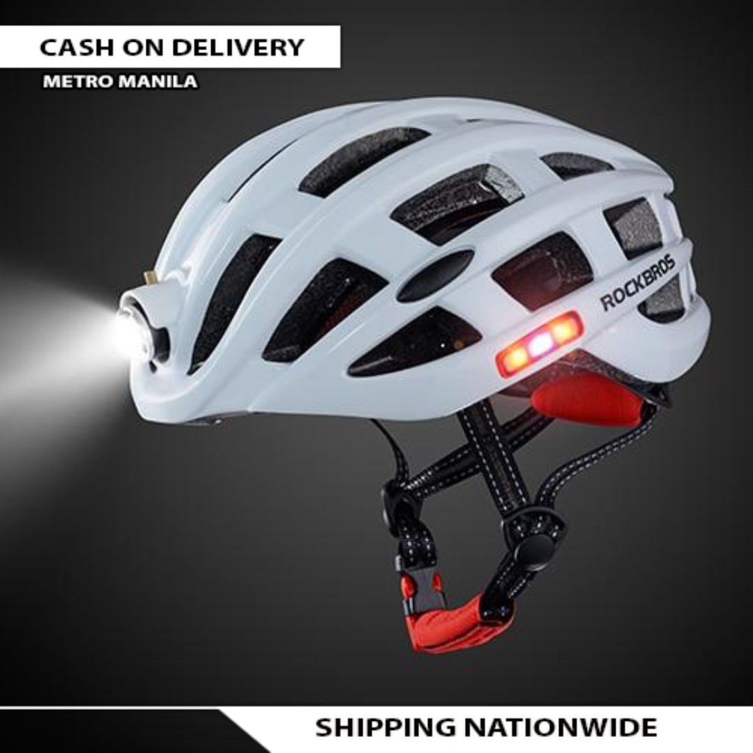 bike helmet with led lights