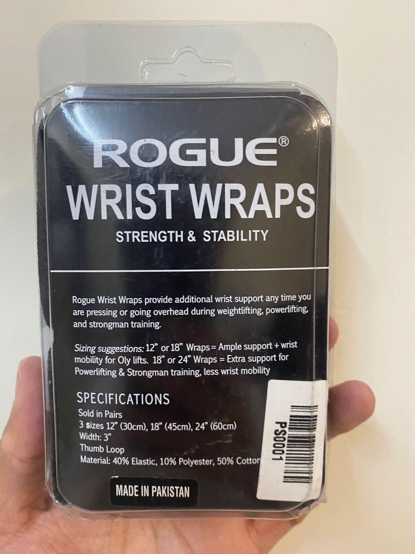 Rogue Wrist Wraps - Black/Red