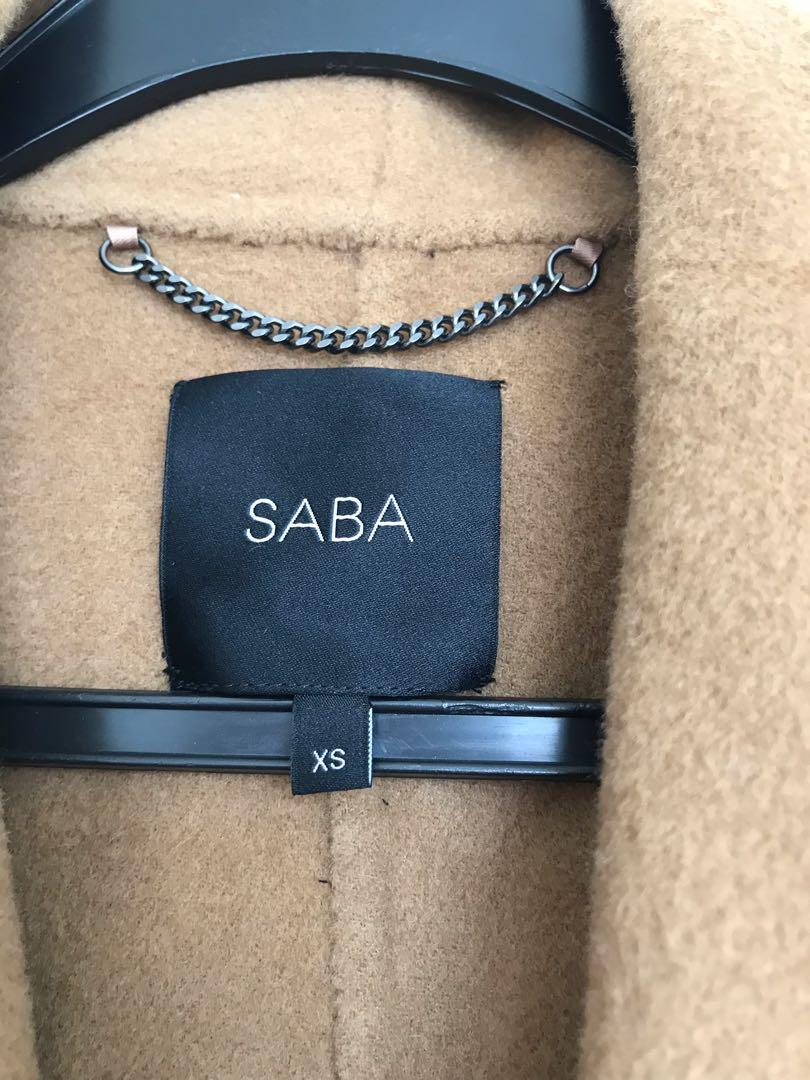 Saba wool coat Camel
