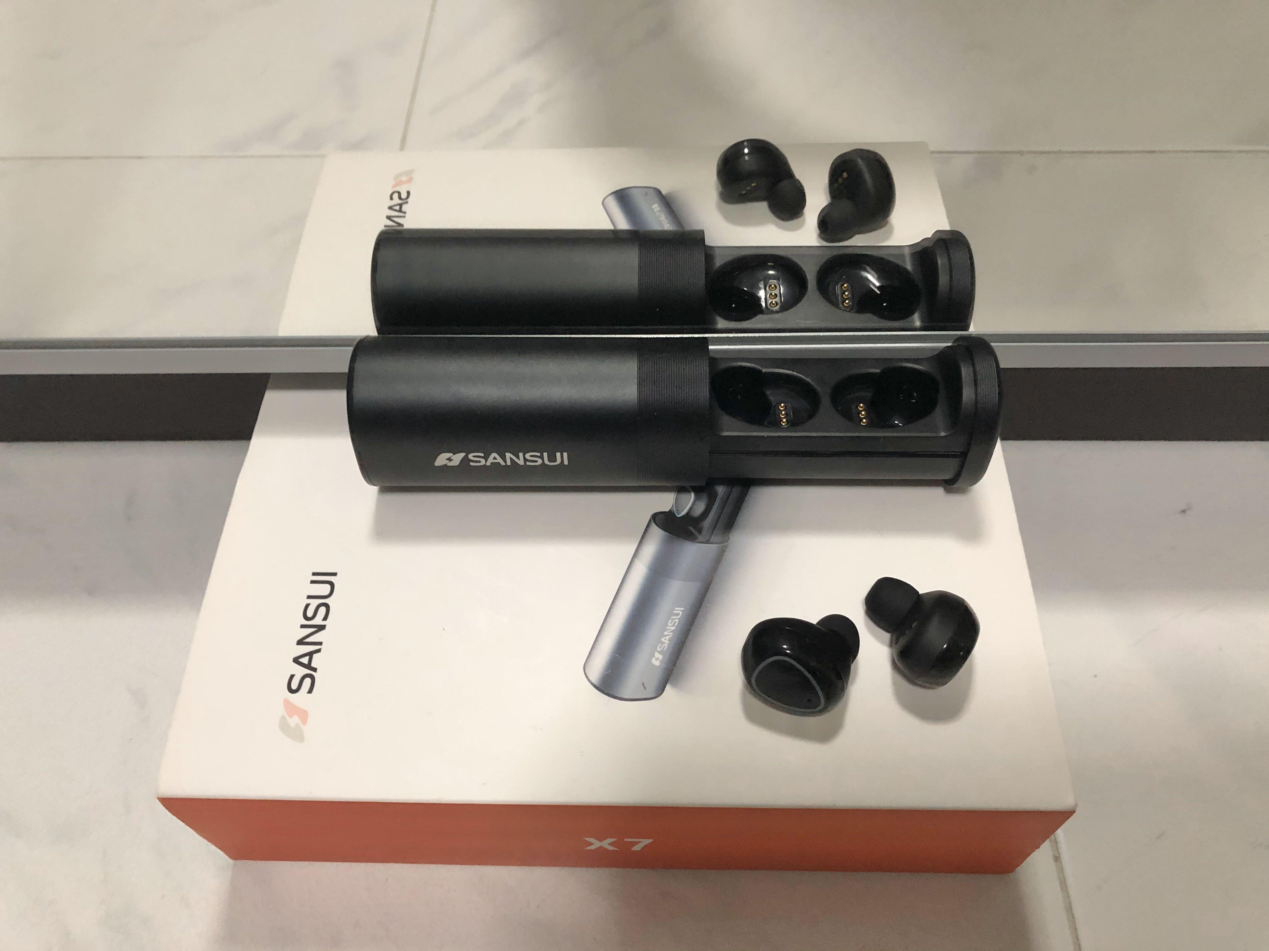 Sansui bluetooth sales earphones