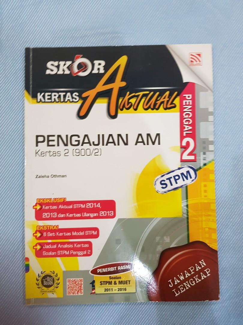 Skor A Kertas Aktual Pengajian Am Kertas 2 Penggal 2 Stpm Textbooks On Carousell