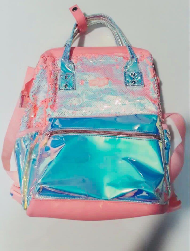 smiggle backpack sequins