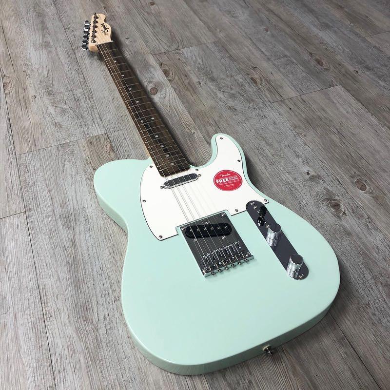 Squier Bullet Telecaster Limited Edition Surf Green Electric Guitar WTT Fender Gibson PRS