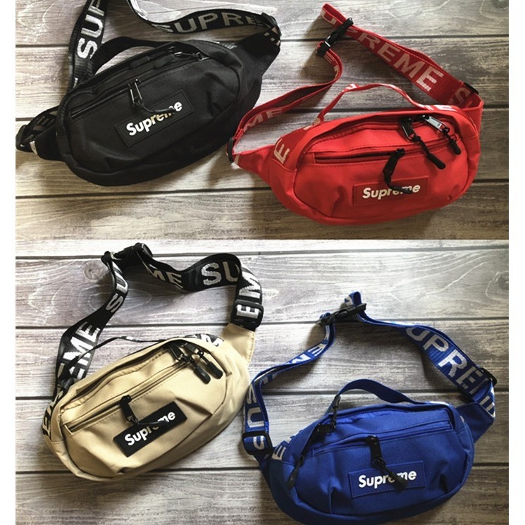 Supreme Cordura waist bag shoulder bag chest bag with 4 colours available