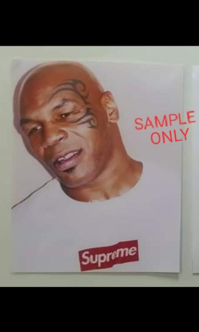 Mike tyson supreme sales poster