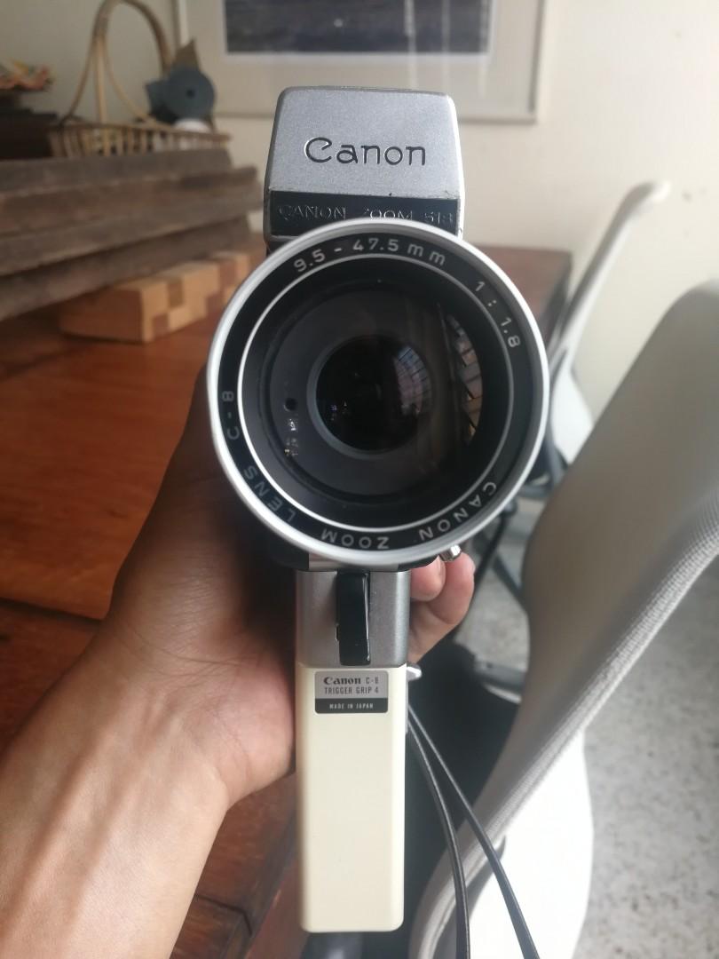 Vintage Canon Auto Zoom 518 Super 8 Movie Camera, Photography, Cameras