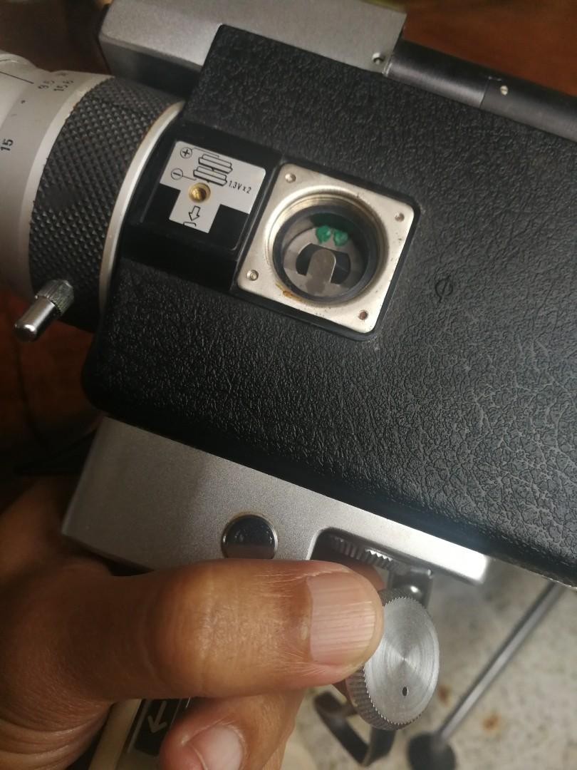 Vintage Canon Auto Zoom 518 Super 8 Movie Camera, Photography, Cameras