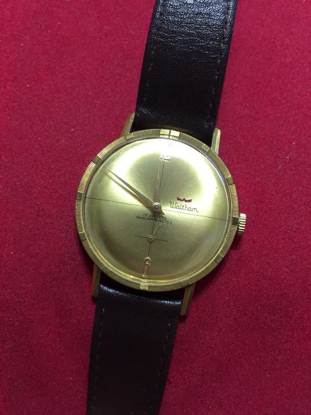 Waltham 17 Jewels Sub second Dial Winding Vintage Watch oub 69 X