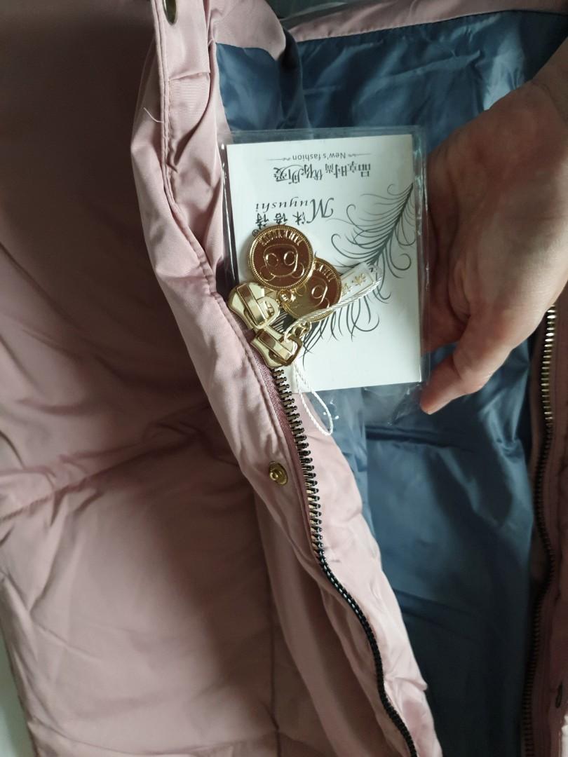 Winter Down Jacket (Category: New Undergarments & Loungewear) located in Singapore. Submitted by ice1908 (Listing ID 267690236, Image 3). Description: Very warm down coat. Brand New Pleasant Rose Pink Friend bought for me from Korea but it is too big. Very good quality. Paid $200+ willing to let go at $100..