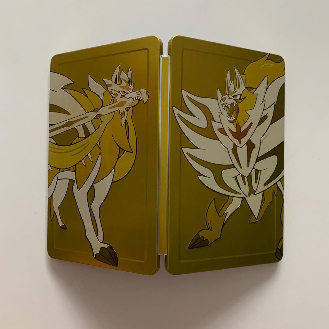 Pokemon sword and shop shield gold case