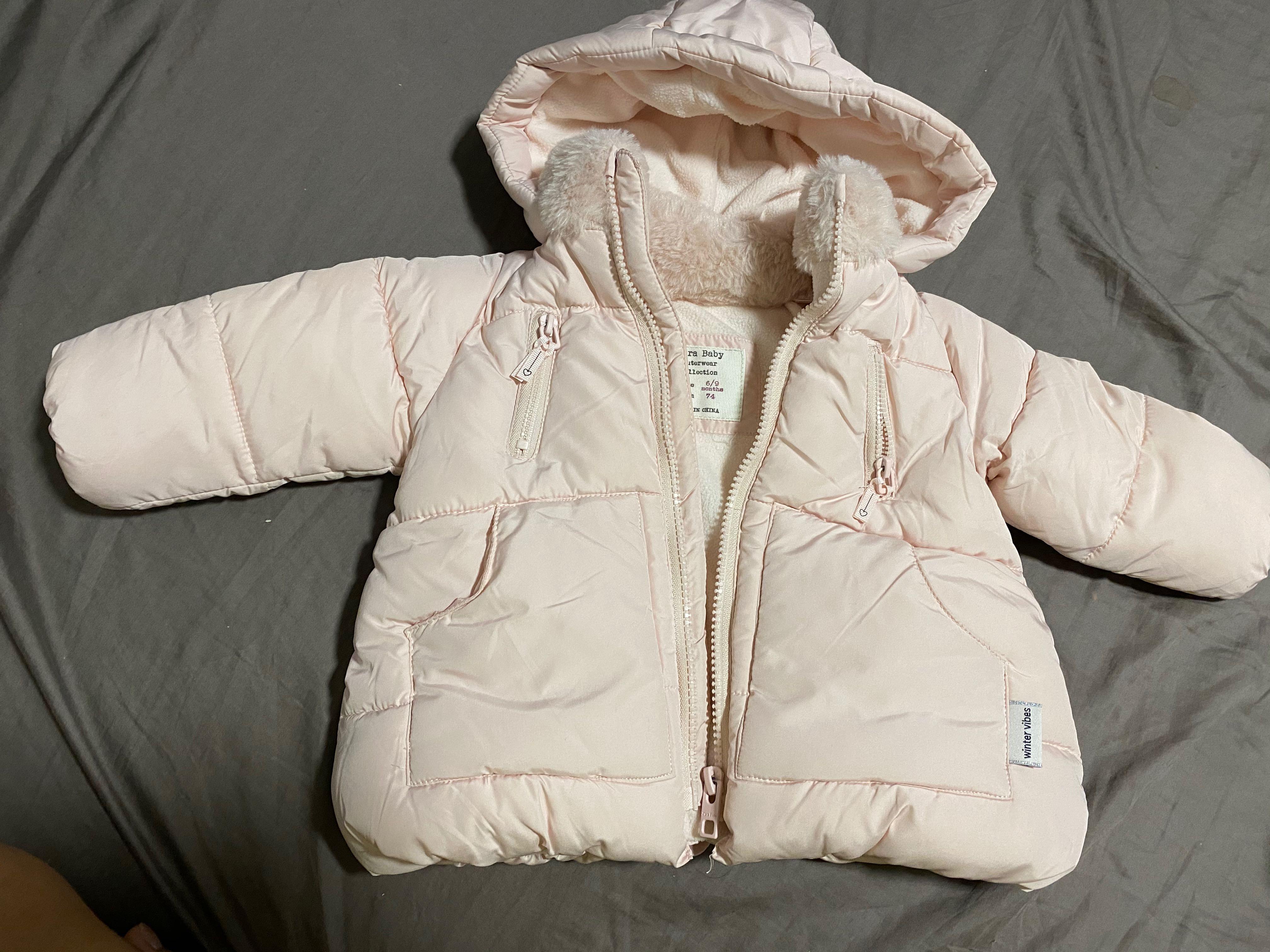Zara baby winter coat 2025