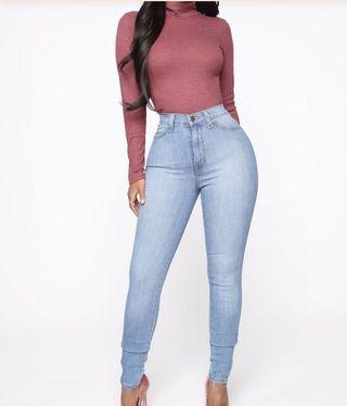 Fashion Nova Classic High Waist Slim Stretch Jean #SwapCA