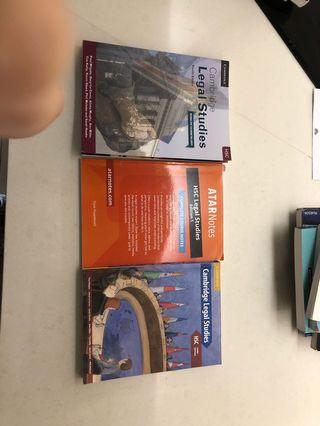 Legal studies HSC textbooks and course notes book