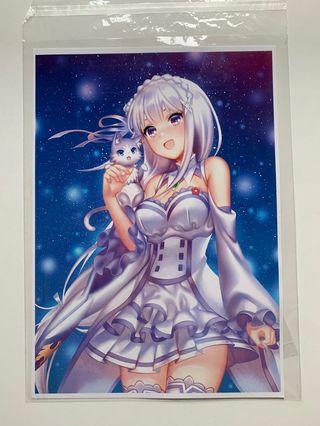 Re: Zero Emilia Poster