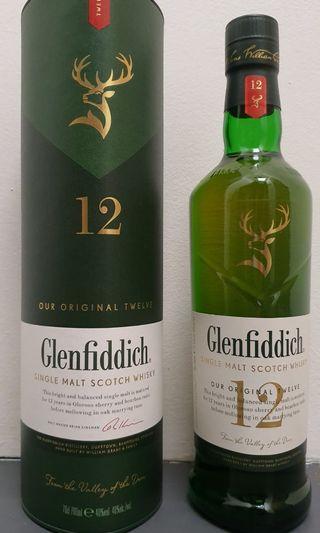 Glenfiddich 12 Yr 700ml