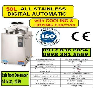 50L CLEAN-MED FULLY AUTOMATIC Autoclave Steam Sterilizer Dental Hospital Clinic Grade(Brand New)
