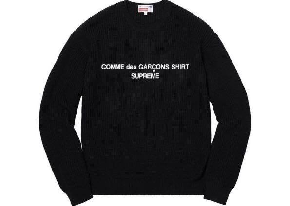 Cdg supreme sweatshirt online