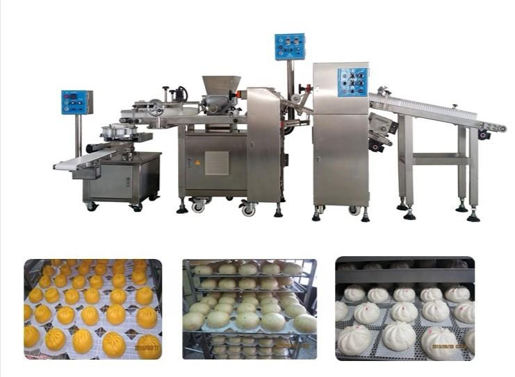 Automatic bread filling machine (Category: Others) located in Puchong. Submitted by cocoque (Listing ID 267978322, Image 1). Description: Like new. Only used for few trials. Bread filling machine with 2 stuffing. Bun forming. Bread production. Have other bread production machine for sale too. Contact me.