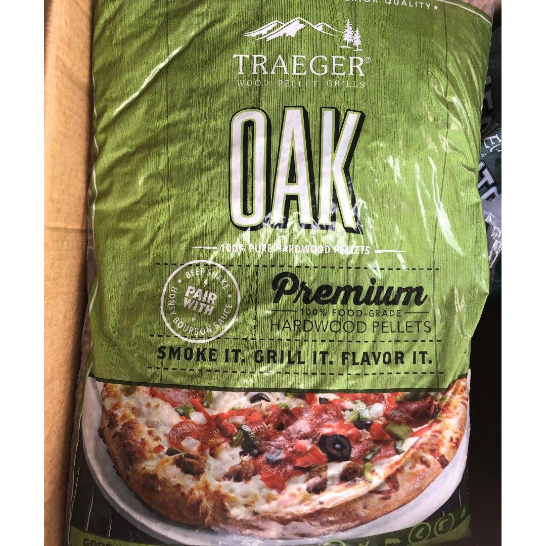 Bnew Traeger 9kgs Smoker Pellet Chips Pellets Maple Oak Mesquite