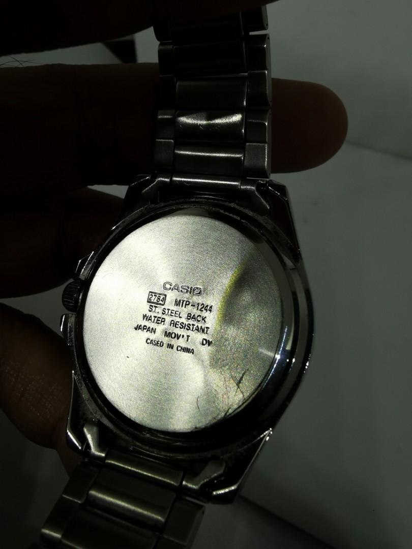 CASIO MTP 1244 Men s Fashion Watches Accessories Watches on