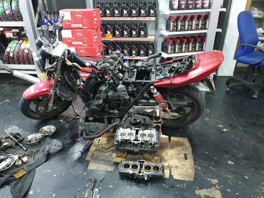 Cb400 Engine Overhaul, Motorcycles, Motorcycle Accessories on 