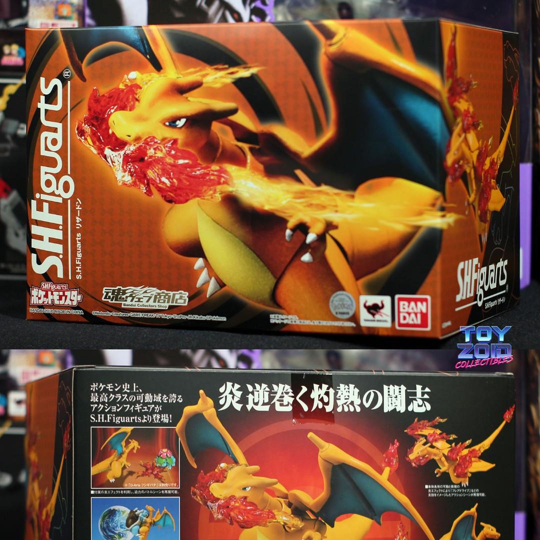 Charizard Lizardon Pokemon Sh Figuarts Genuine Bandai Tamashii Shf Hobbies Toys Toys Games On Carousell
