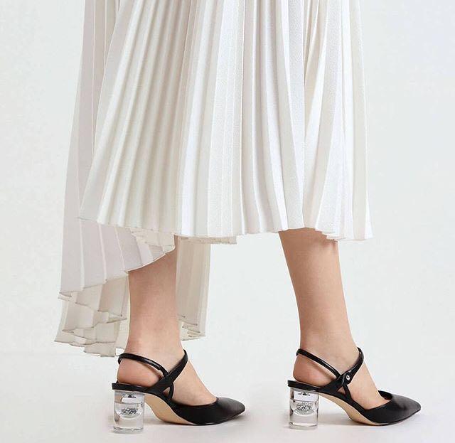 Charles and hotsell keith glass heels