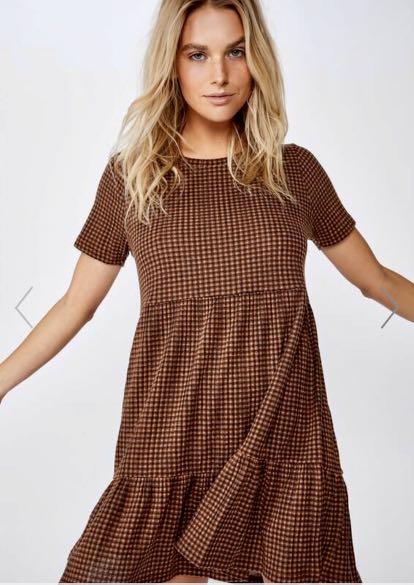 Cotton on brown dress Clearance