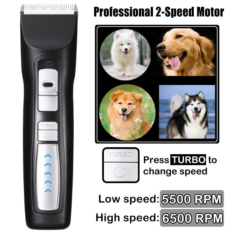 cyrico Dog Clippers 2 Speed Professional Heavy Duty Pet Grooming Clippers Dog Trimmers Clippers for Thick Coat Pet Clippers for Small Medium Large Dogs Cats Low Noise Everything Else on Carousell
