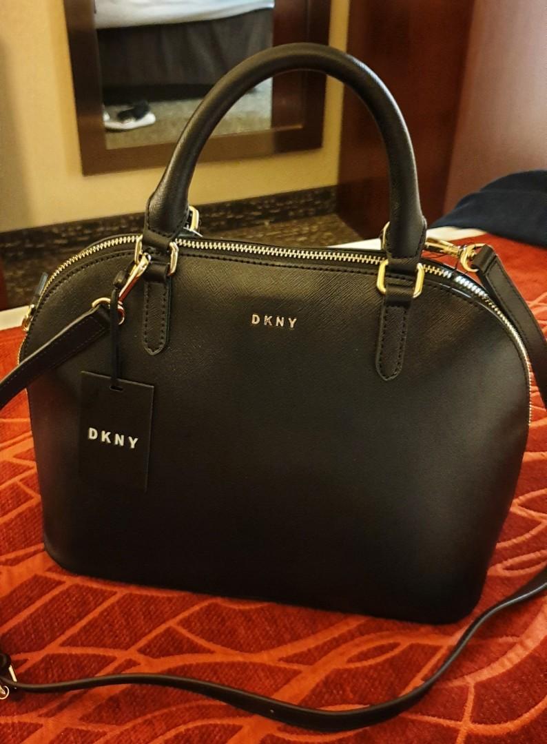 Dkny black cheap handbag