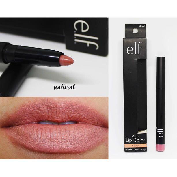 Elf Matte Lip Color Natural / Praline, Beauty & Personal Care, Face, Makeup  On Carousell