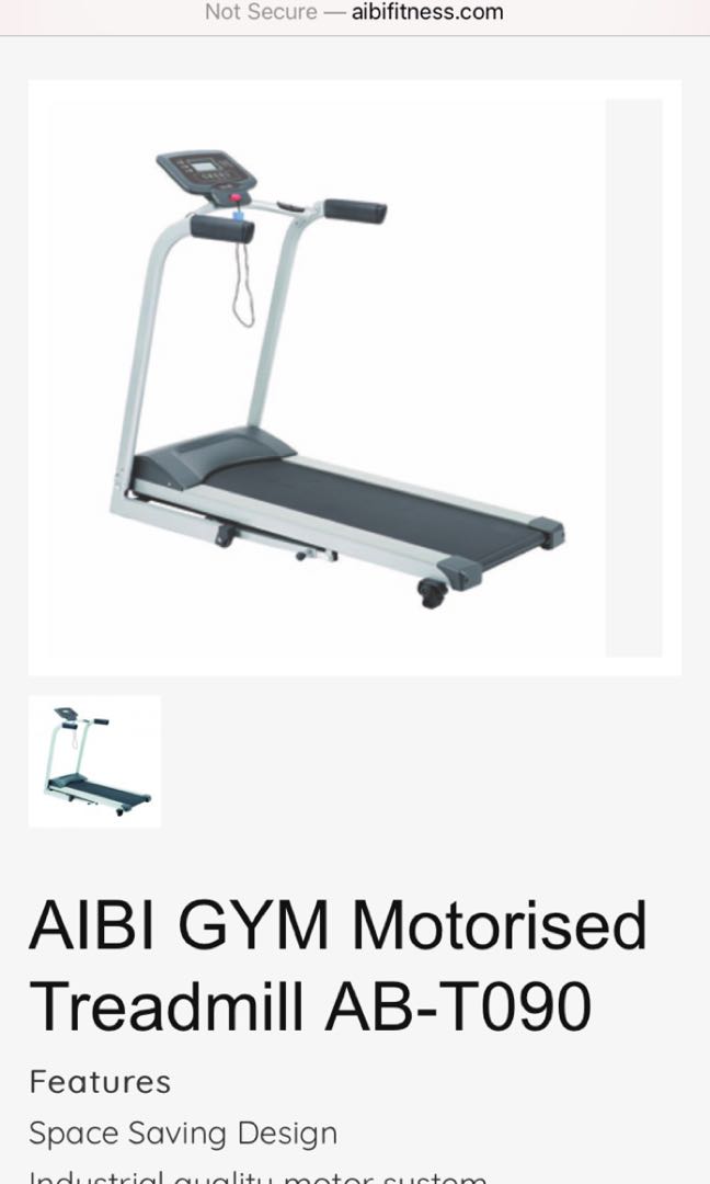 FREE AIBI Treadmill faulty Sports Equipment Exercise Fitness Cardio Fitness Machines on Carousell