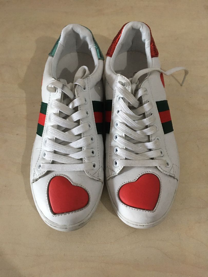 gucci white sneakers