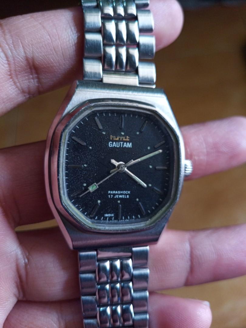 HMT Gautam Men s Fashion Watches Accessories Watches on Carousell