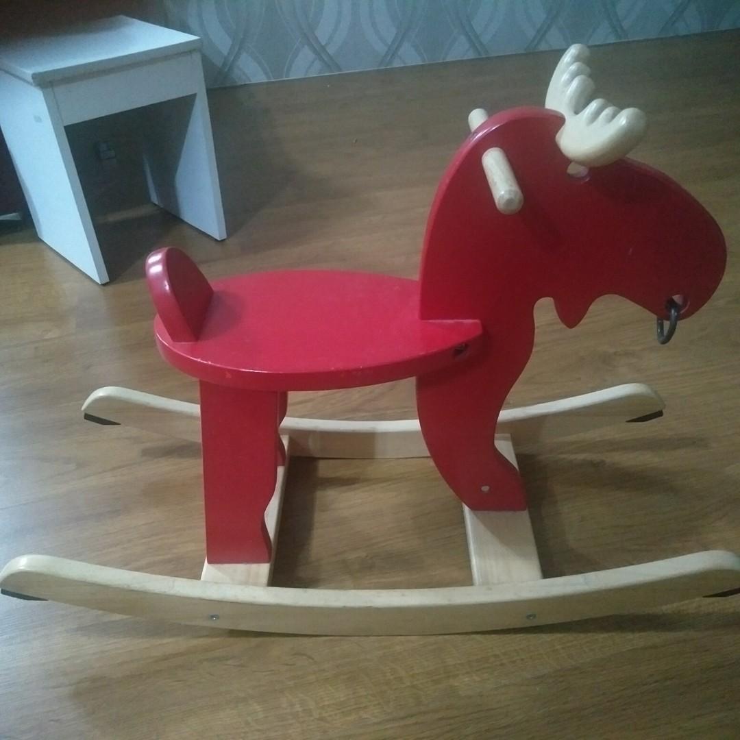 ikea ekorre rocking moose