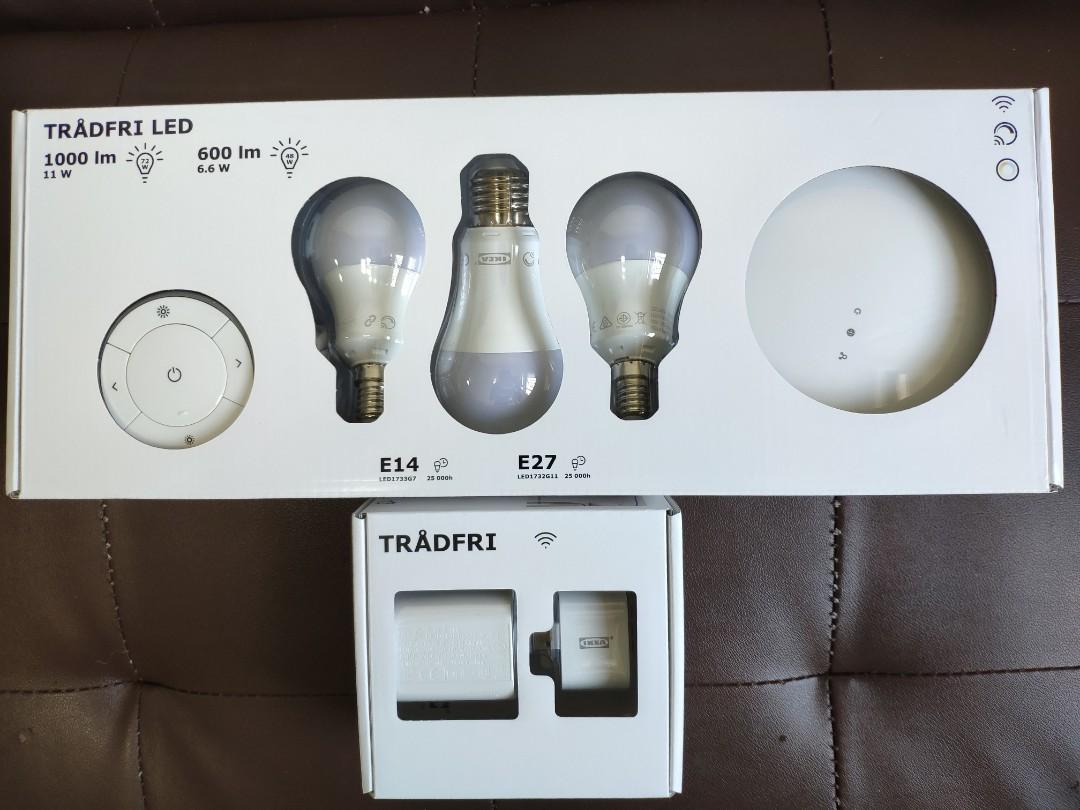IKEA TRÅDFRI Gateway Kit & Signal Repeater 閘道器套裝及訊號延伸器 (new), 傢俬＆家居, 廚具