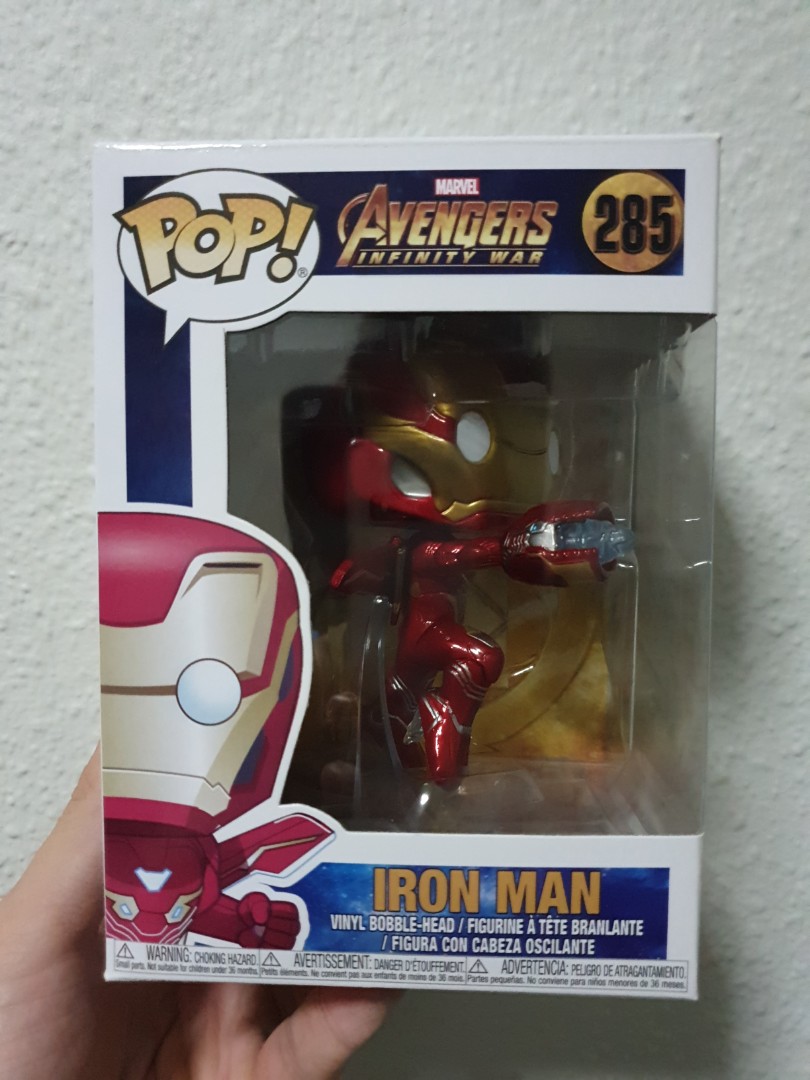 infinity war iron man funko pop