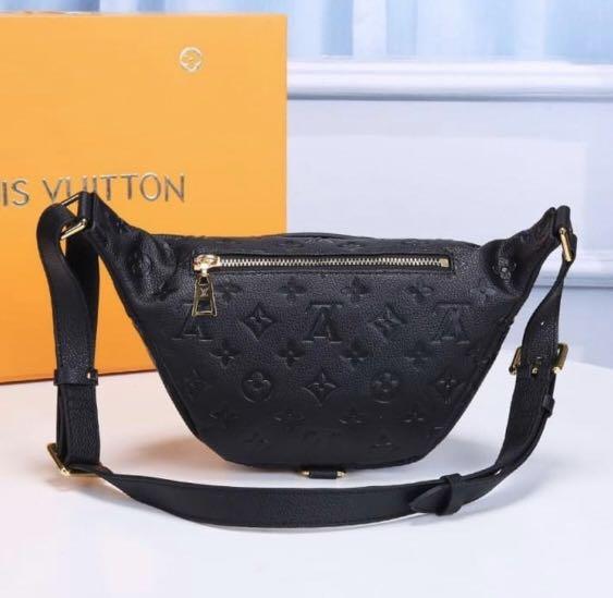 Louis Vuitton M44812 LV Bumbag Black Monogram Empreinte Leather, Luxury,  Bags & Wallets on Carousell
