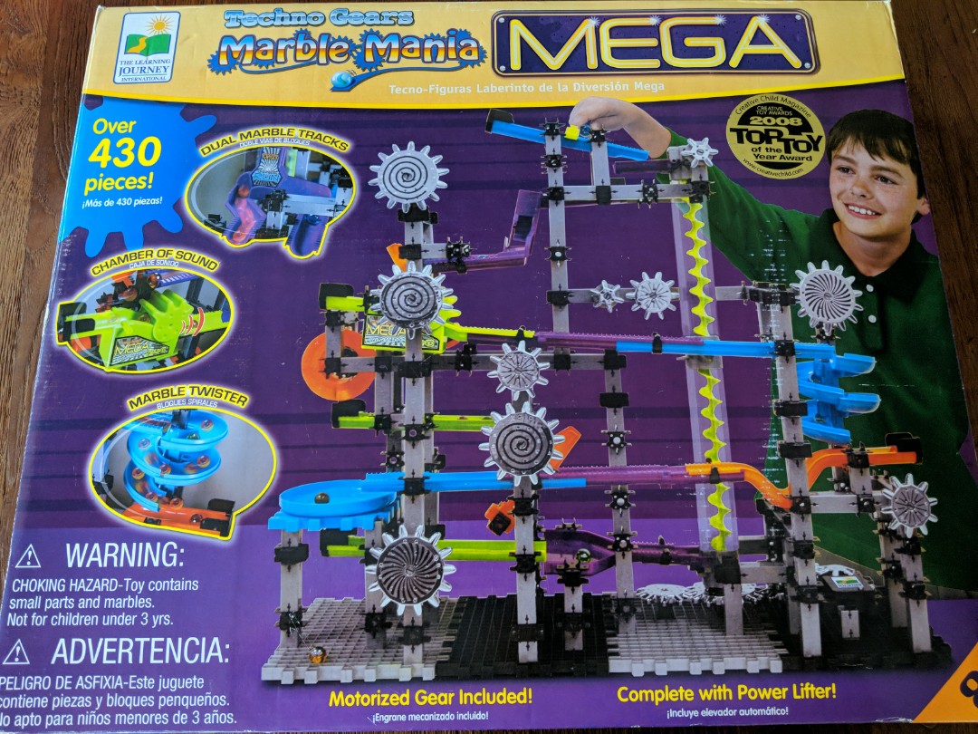 Marble mania mega (techno games), Hobbies & Toys, Toys & Games on Carousell