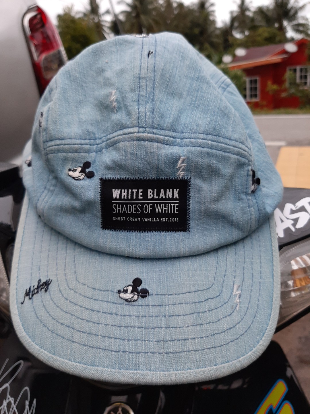 Mickey Mouse 5 Panel Cap, Men's Fashion 
