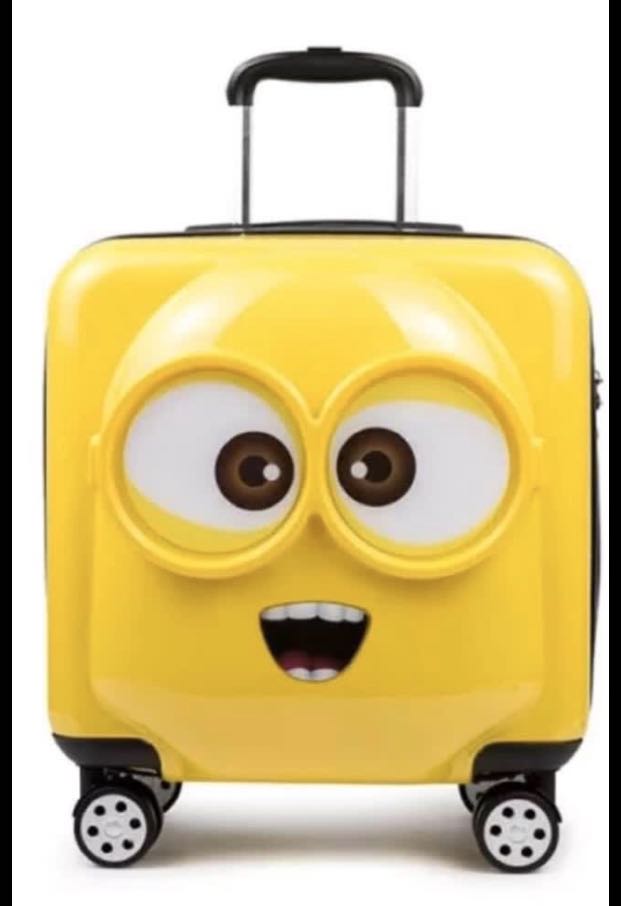 minion hard shell luggage