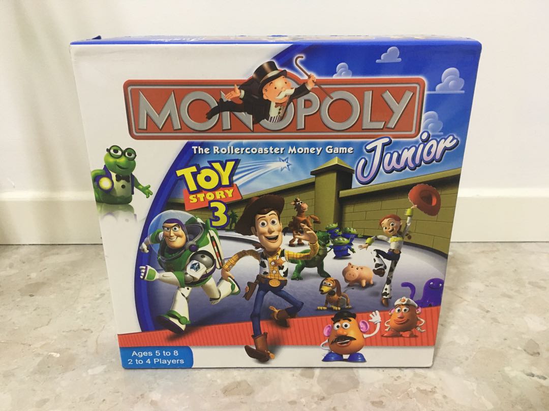 Monopoly jr toy story Clearance
