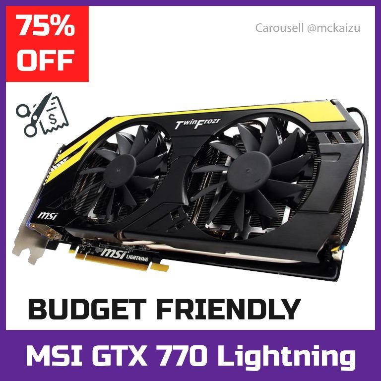 MSI GeForce GTX 770 2GB GDDR5
