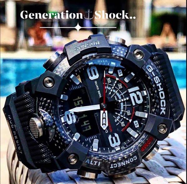 New Bluetooth Mudmaster Gshock Unisex Diver Sports Watch 100 Original Authentic Casio G Shock Gg B100 1adr Gg B100 1a Gg 1000 1a Fully Black Luxury Watches On Carousell
