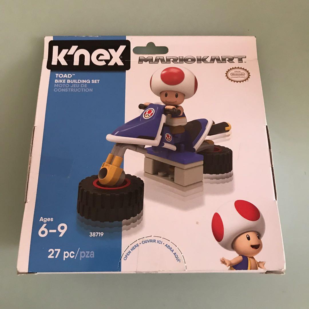 K'NEX Mario Kart Toad Bike Building Set 