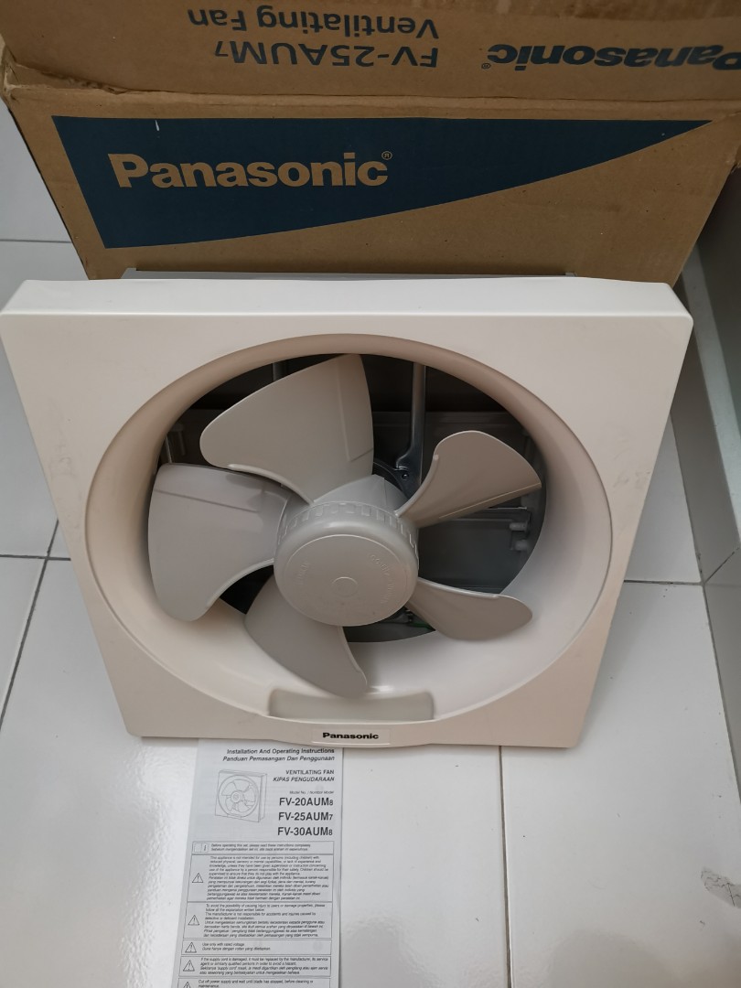 PANASONIC Ventilation Fan FV25AUM, TV & Home Appliances, Water Heater
