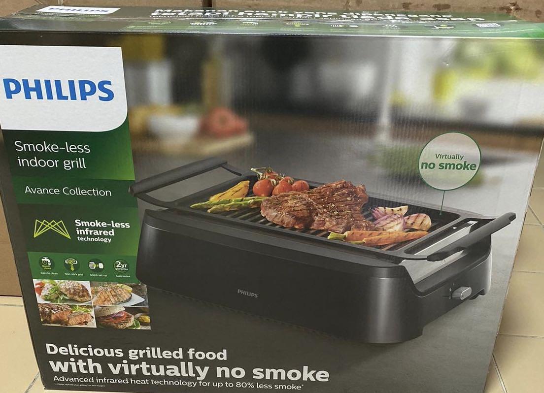Philips HD6370/91 Advance Indoor Grill, TV & Home Appliances, Kitchen