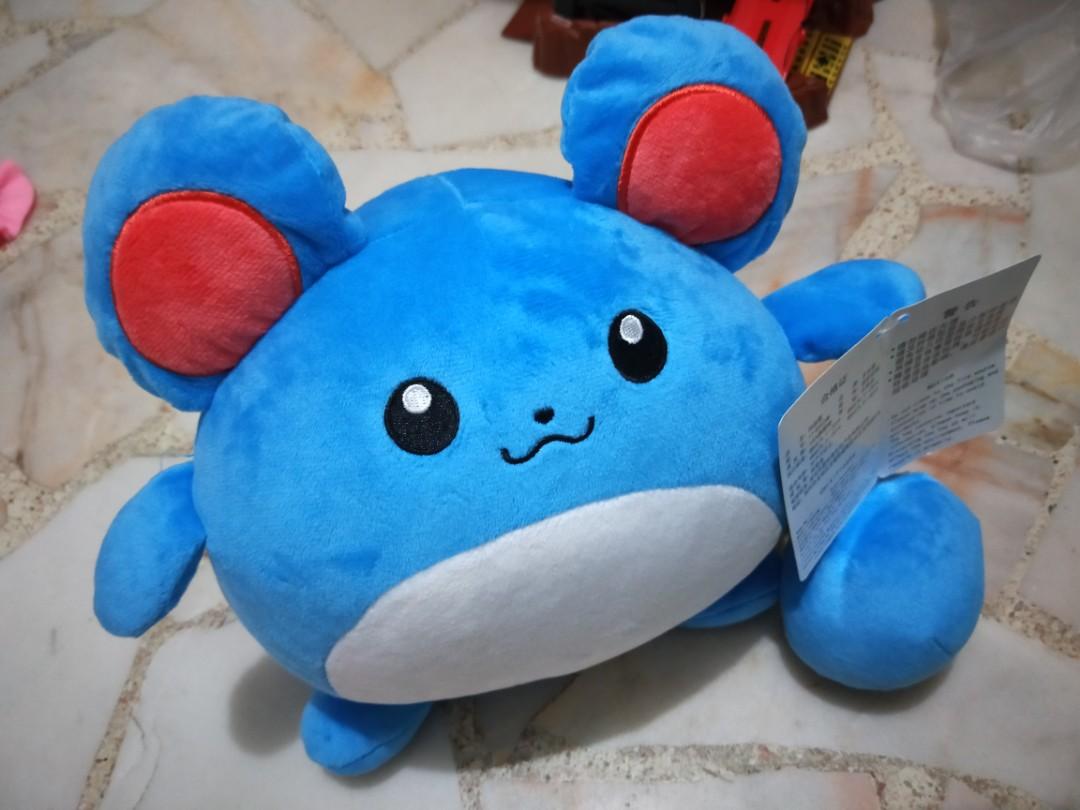 Pokemon marill plush doll, Hobbies & Toys, Toys & Games on Carousell