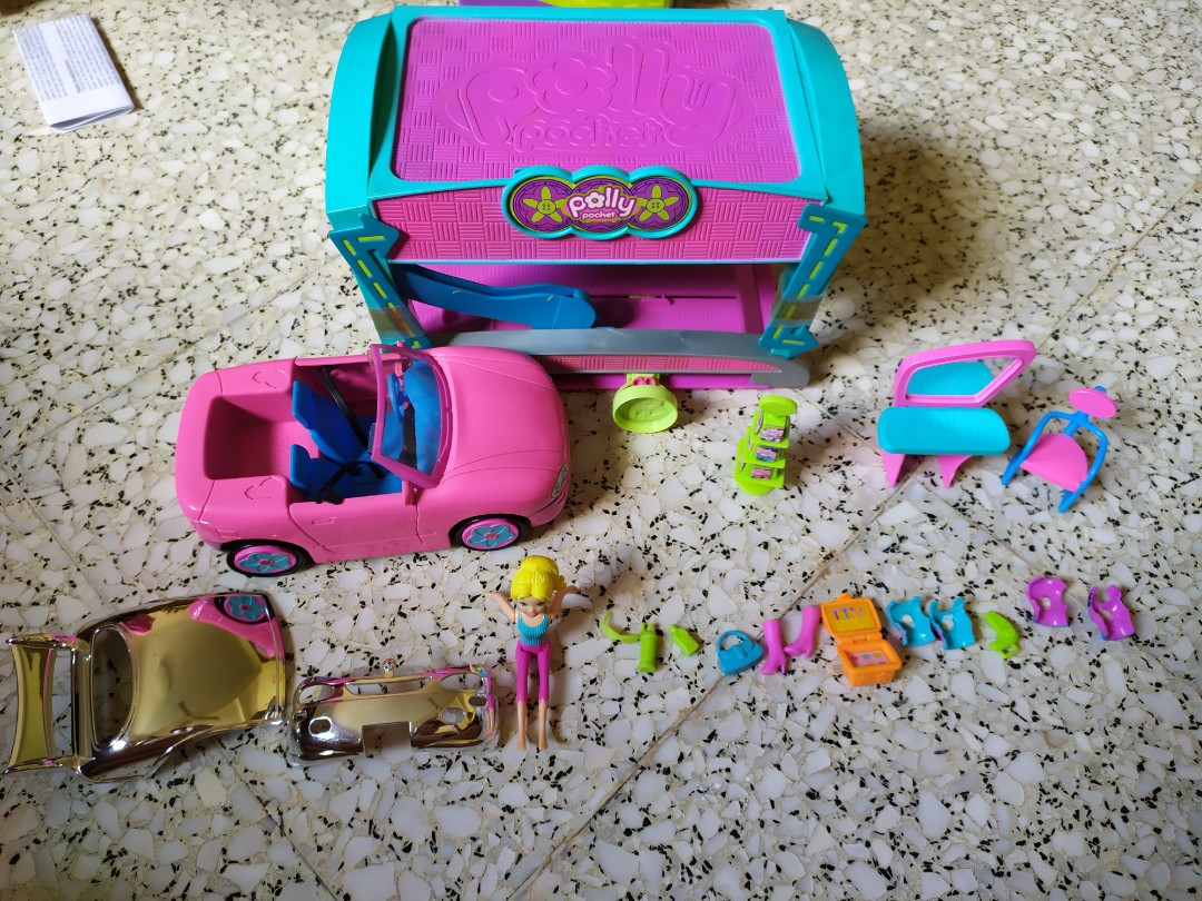 Polly pocket cheap car