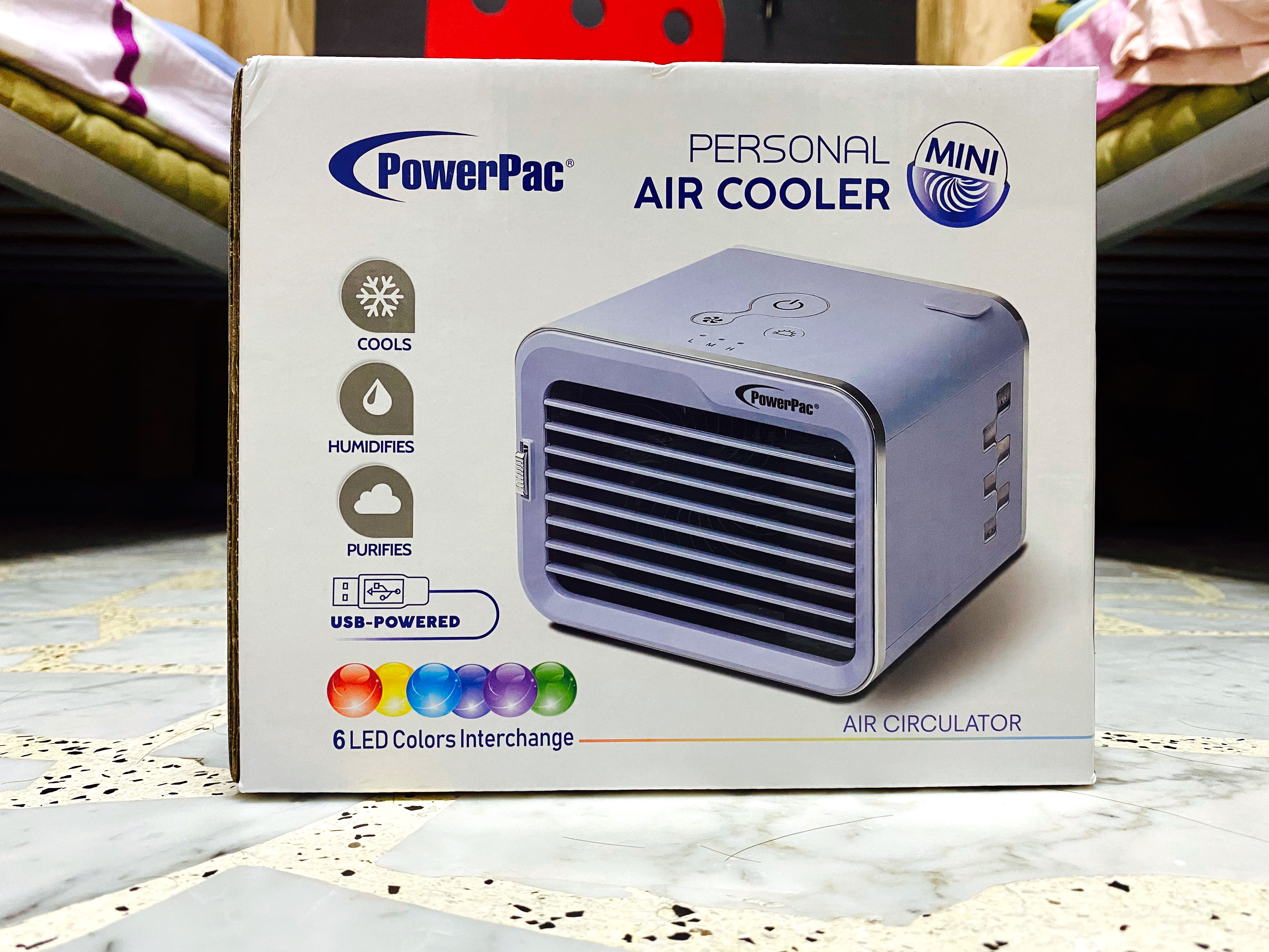 Powerpac Personal Air Cooler, Home Appliances, Cooling & Air Care on
